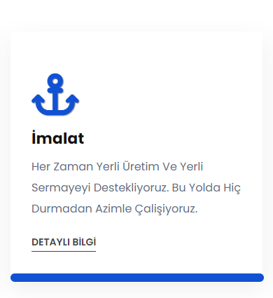 Gemi imalat hizmetleri