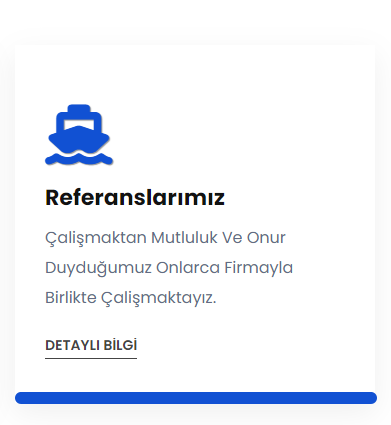 Gemi imalat hizmetleri Referanslarımız